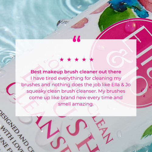 Ella & Jo Squeaky Clean Brush Cleanser 200ml