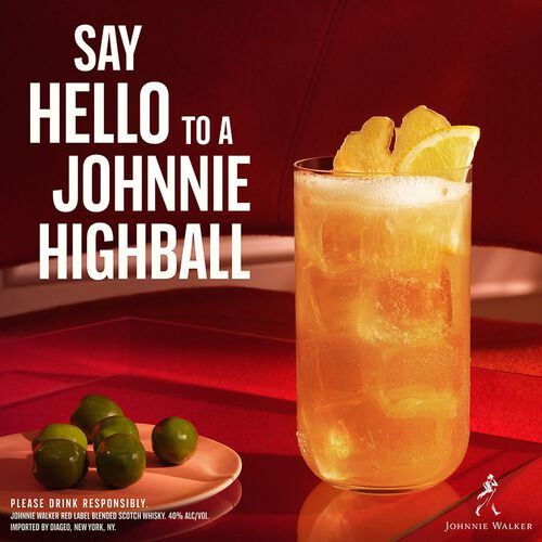 Johnnie Walker Red Label Blended Scotch Whisky  5cl