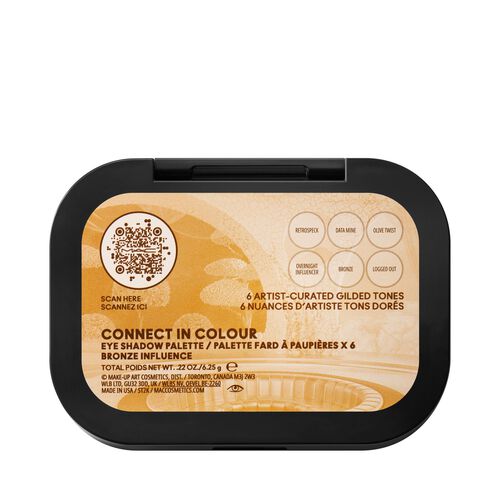 MAC Connect In Colour Eye Shadow Palette Bronze Influence