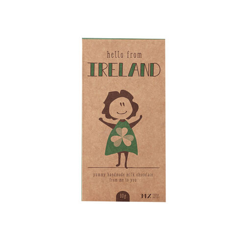 Aunty Nellies Hello from Ireland Milk Chocolate Bar