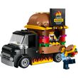 Lego City Burger Van Food Truck Vehicle Toy Set