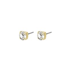 Original Crystal Earstuds Gold