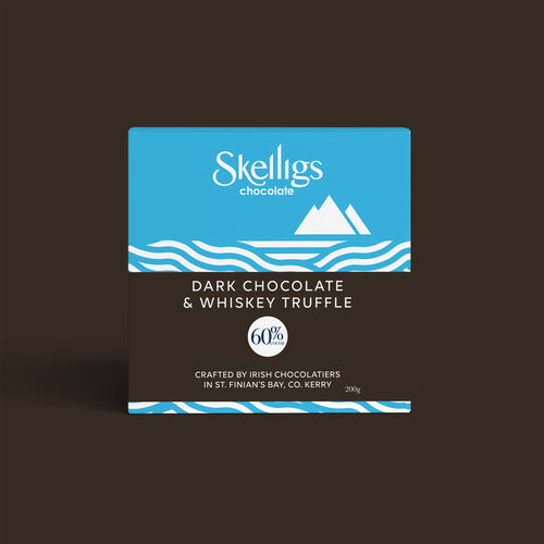 Skelligs Dark Chocolate and Whiskey Truffle