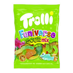 Trolli Funiverse Mix Sour Mix Bag 100g 0