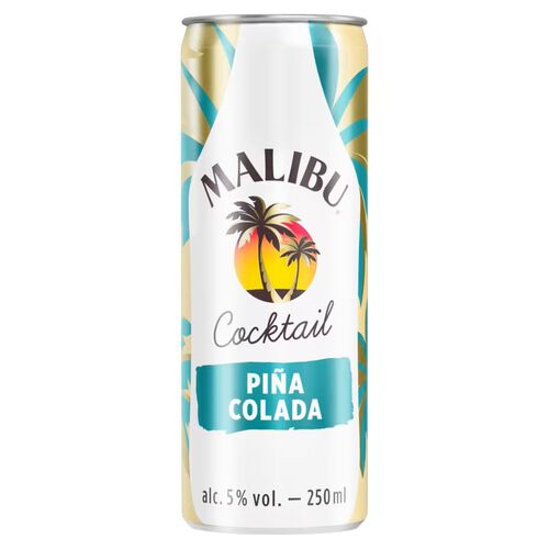 Malibu Malibu Pina Colada 25cl Can