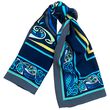 Book of Kells Large Blue & Lemon Celtic Square Scarf