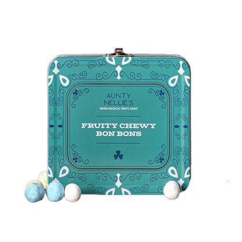 Aunty Nellies Chewy Fruity Bon Bons Gift Tin