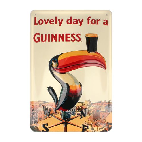 Guinness Toucan Metal Sign