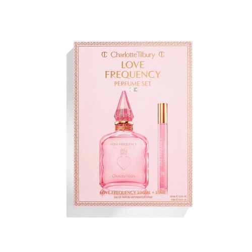 Charlotte Tilbury Love Frequency Perfume Set 100ml & 10ml Travel Spray
