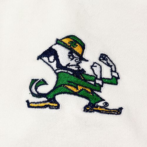 Notre Dame Cream & Blue Ireland Sweatshirt M