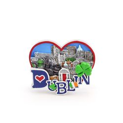 Souvenir Dublin Heart Maget