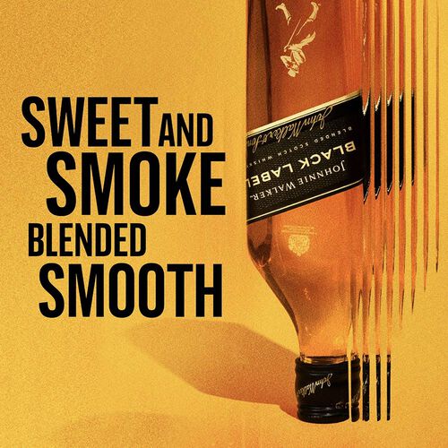 Johnnie Walker Black Blended Scotch Whisky 1L