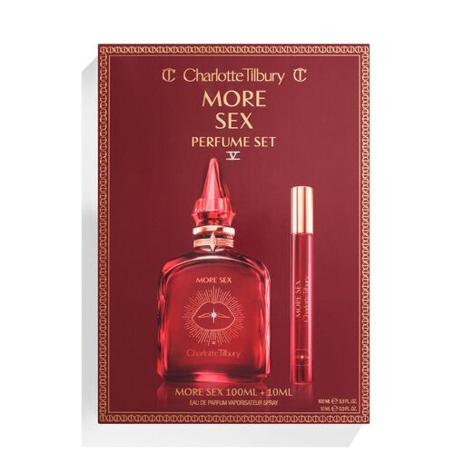 Charlotte Tilbury More Sex Perfume Set 100ml & 10ml Travel Spray