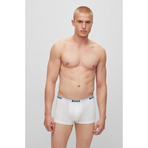 Boss Mens Trunk 3 Pack White Power