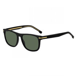 Boss BOSS 1626/S Black Rectangular Sunglasses