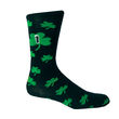Guinness Guinness Black Socks With Shamrock