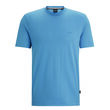 Boss Logo-detail T-shirt in cotton jersey