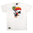 Guinness White Guinness Toucan Stripe Mens T-Shirt XL