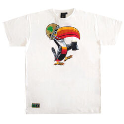 Guinness White Guinness Toucan Stripe Mens T-Shirt XL