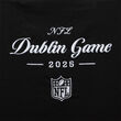 New Era Cap Shield Logo NFL Dublin Game 2025 Black Tote Bag