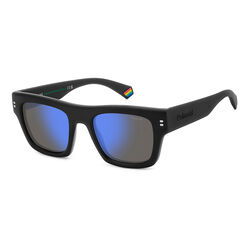 Polaroid PLD 6238/S/X Black Rectangular Sunglasses