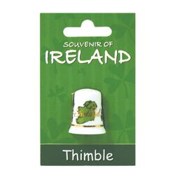 Souvenir  Irish Map Thimble