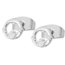 Trinity Mini Claddagh Earrings
