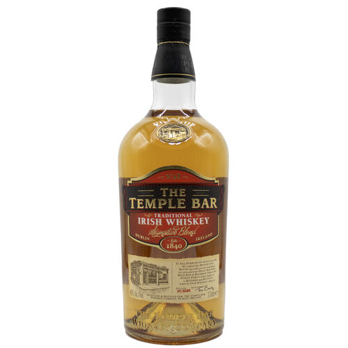 The Temple Bar Blended Irish Whiskey 70cl