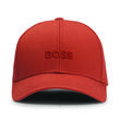 Boss Embroidered-logo cap in cotton twill