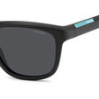 Polaroid PLD 2163/S Black Rectangular Sunglasses