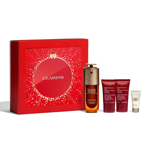Clarins Double Serum & Super Restorative Routine
