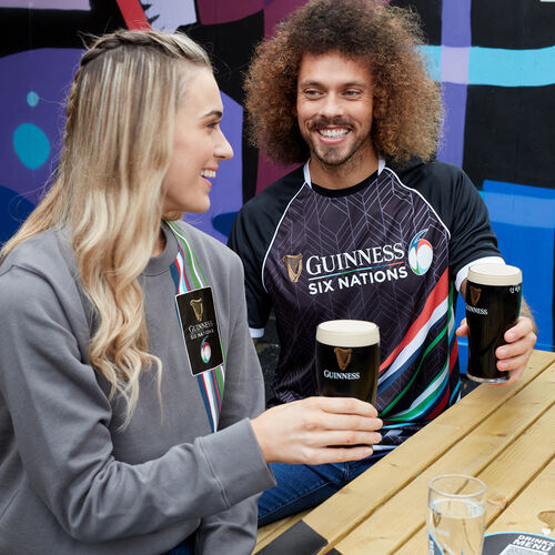 Guinness Guinness Six Nation Pewter Patch Sweat XXL