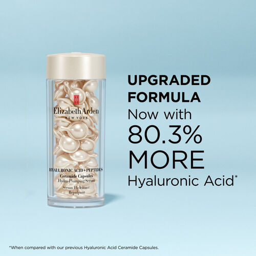 Elizabeth Arden Hyaluronic Acid + Peptides Ceramide Capsules Hydra-Plumping Serum 60 Pieces