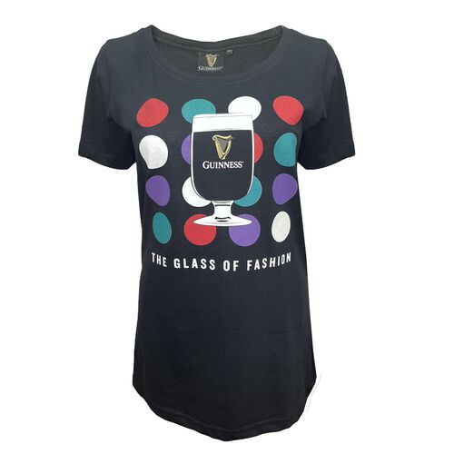 Guinness Guiness The Glass of Fashion Ladies T-Shirt XS