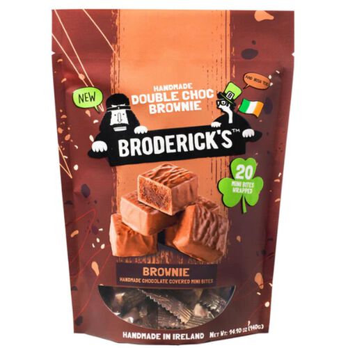 Brodericks Double Chocolate Brownie Bites 400g