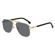 Boss BOSS 1743/S Gold Black Square Sunglasses