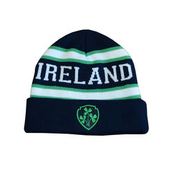 Lansdowne Kids Navy Green White Ireland Kids Knit Hat