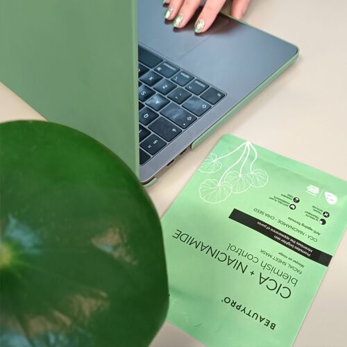 BeautyPro Cica + Niacinamide Blemish Control Sheet Mask
