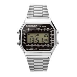 Sekonda Watches Sekonda Retro Digital Gents Watch 