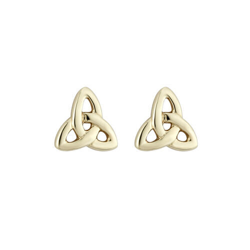 Gold Trinity Knot Stud