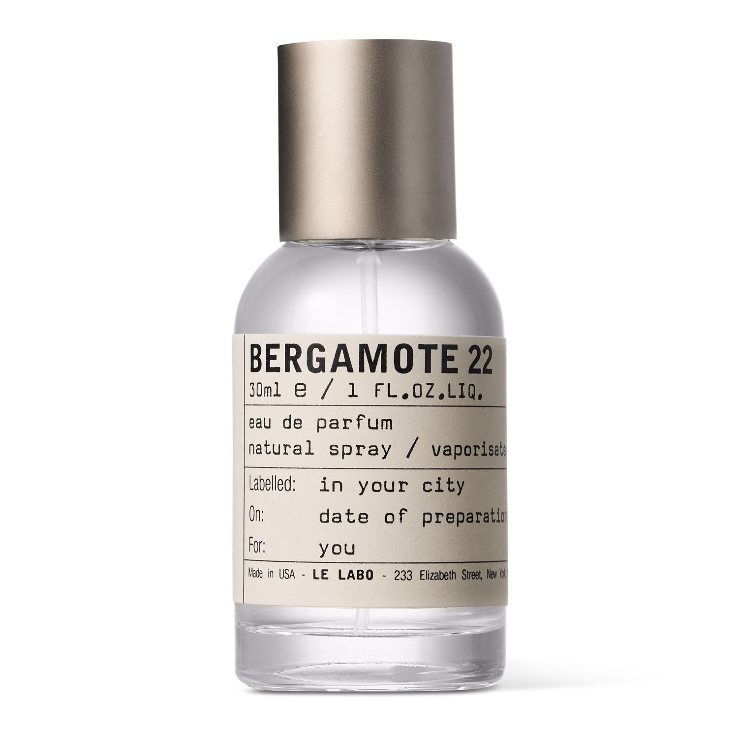 Bergamote 22 Eau De Parfum 30ml | Airport Duty Free Shopping