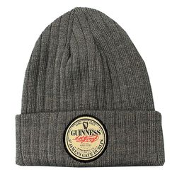 Guinness Charcoal Knit Turn Up Hat