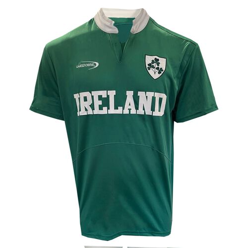 Irish Memories Shamrock Crest Performance Rugby T-Shirt S