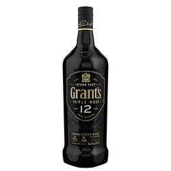 Grant's Triple Wood 12 Year Old Scotch Whisky 1L