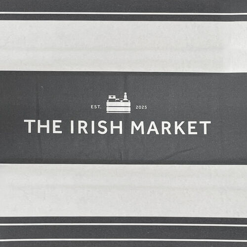 Irish Memories Grey + Whute Irish Rea Tea Towel