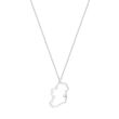 Souvenir Silver Ireland Outline Pendant