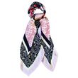 Book of Kells Celtic Baby Pink & Beige Silk Scarf
