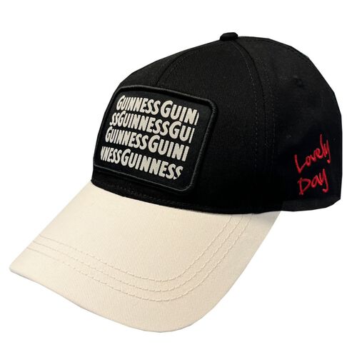 Guinness Woven Badge Baseball Cap