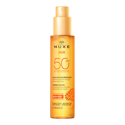 Nuxe Tanning Sun Oil High Protection Spf 50 150ml