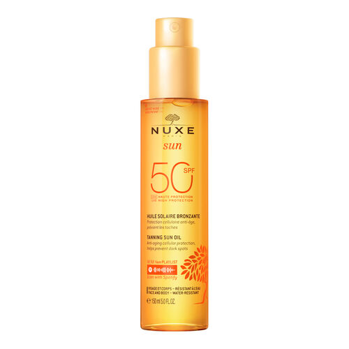 Nuxe Tanning Sun Oil High Protection SPF50 150ml